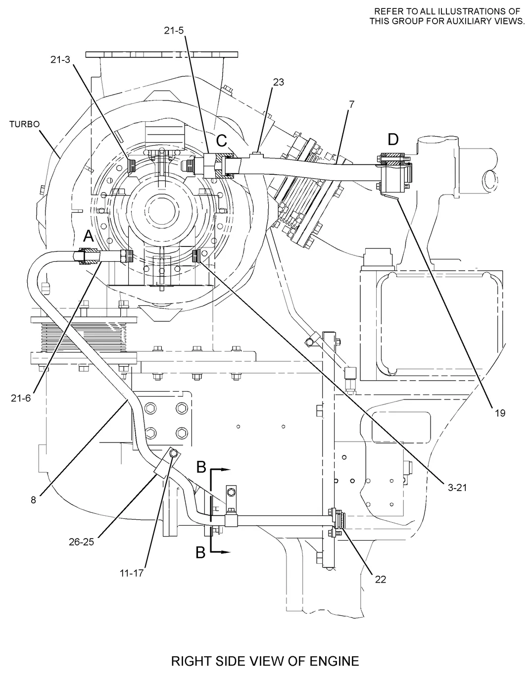 G3608 · COOLING SYSTEM · 174-6918 CAT parts diagram