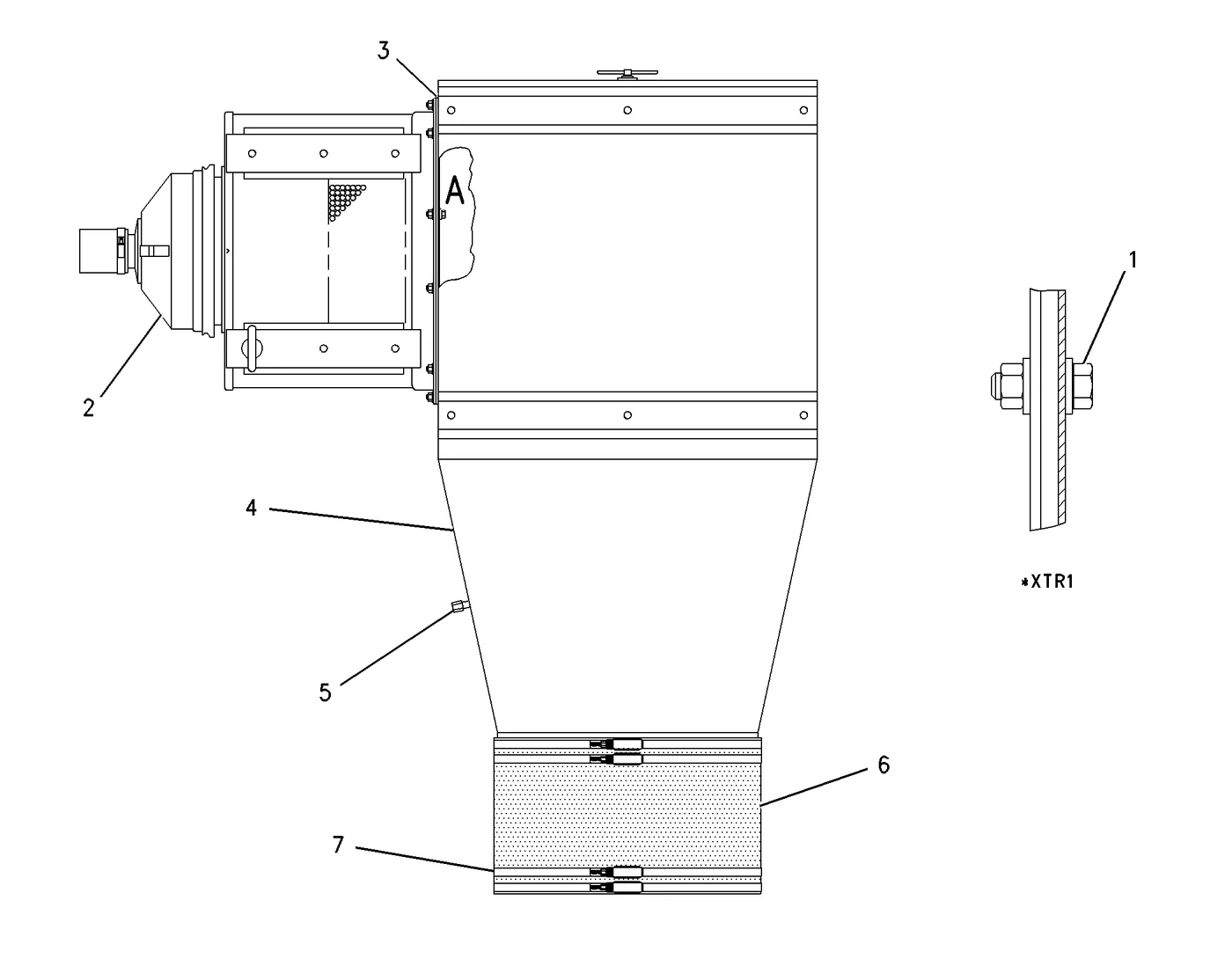 G3608 · AIR INLET AND EXHAUST SYSTEM · 132-9322 CAT parts diagram