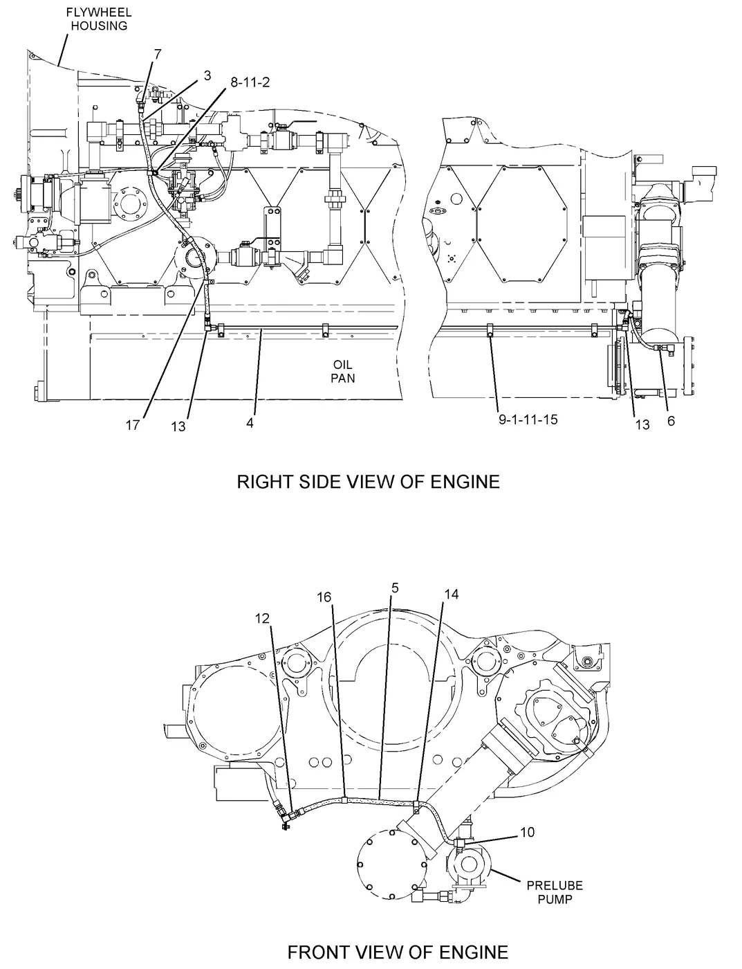 G3608 · AIR INLET AND EXHAUST SYSTEM · 281-4241 CAT parts diagram
