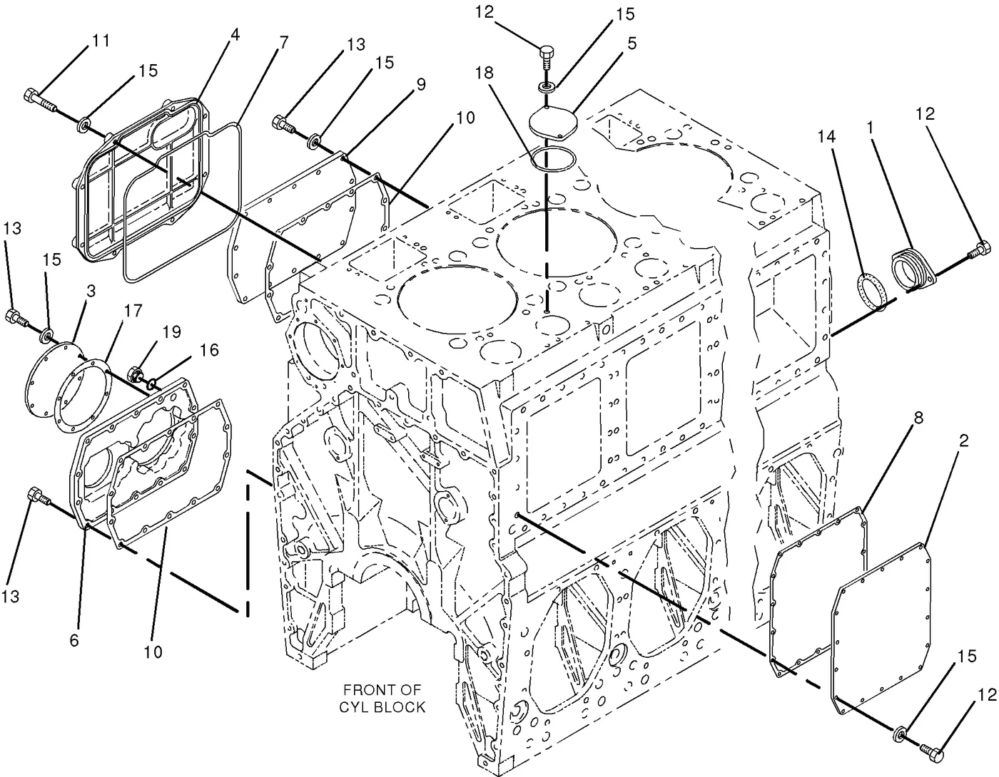 G3608 · BASIC ENGINE · 107-2702 CAT parts diagram