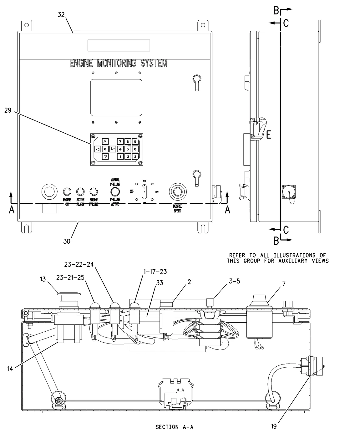 G3608 · OPERATOR STATION · 204-6689 CAT parts diagram