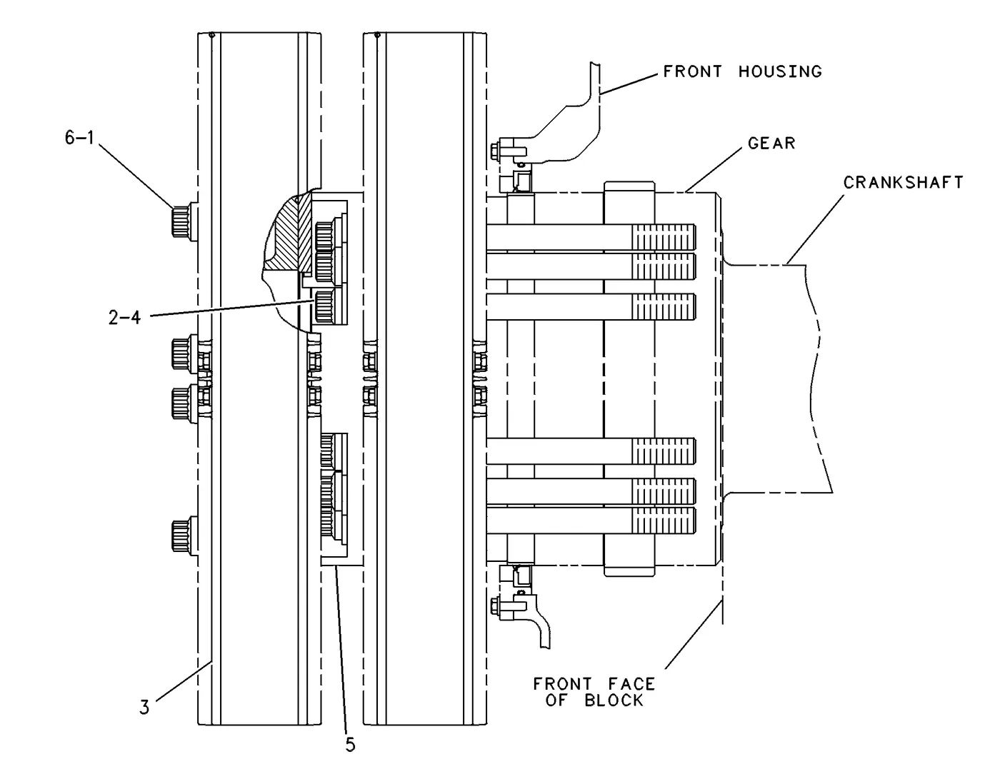 G3608 · BASIC ENGINE · 106-2035 CAT parts diagram