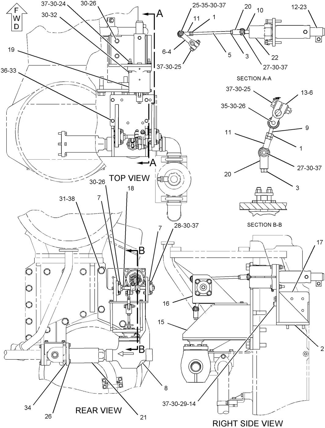 G3612 · FUEL SYSTEM · 211-9944 CAT parts diagram