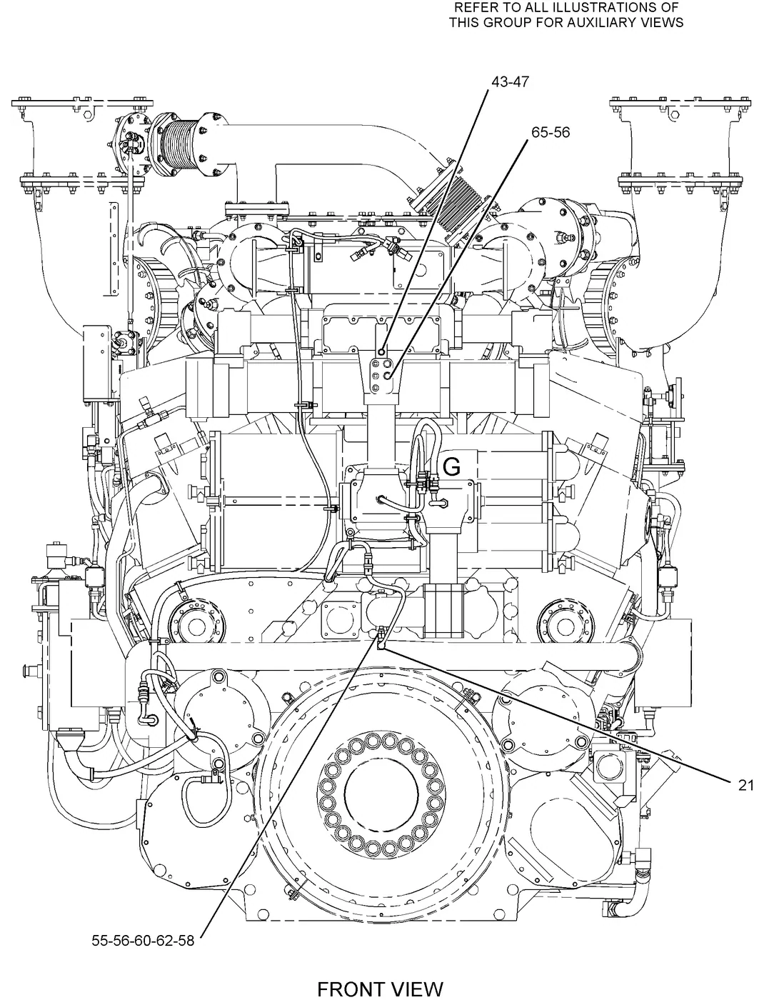 G3612 · ELECTRICAL AND STARTING SYSTEM · 195-6247 CAT parts diagram