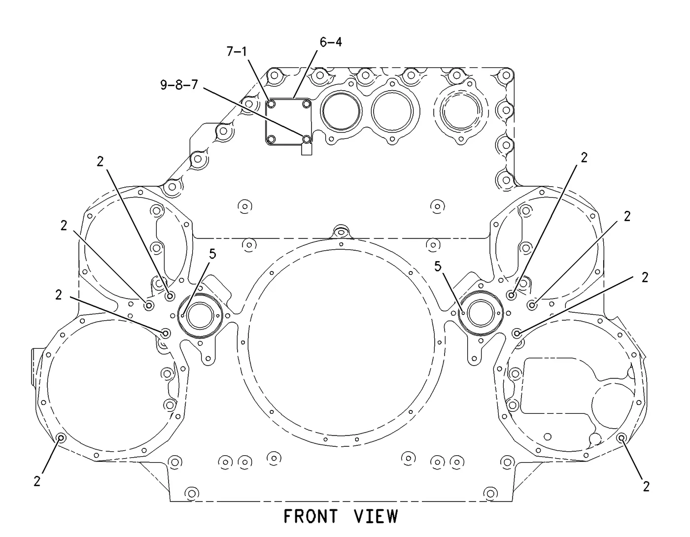 G3612 · BASIC ENGINE · 134-8347 CAT parts diagram