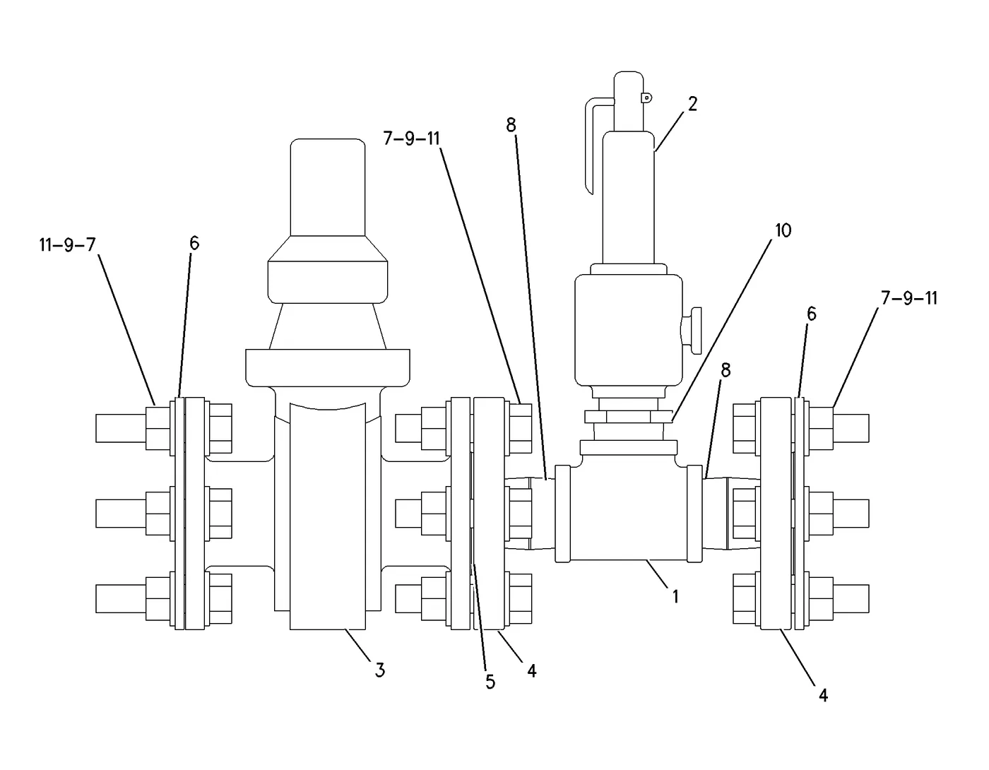 G3616 · FUEL SYSTEM · 184-6954 CAT parts diagram
