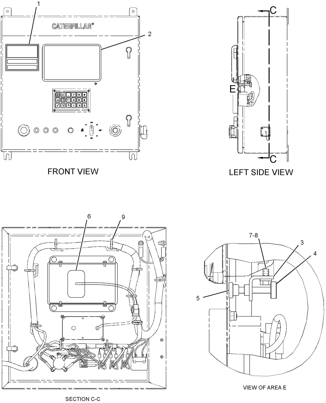 G3616 · ELECTRICAL AND STARTING SYSTEM · 266-0270 CAT parts diagram
