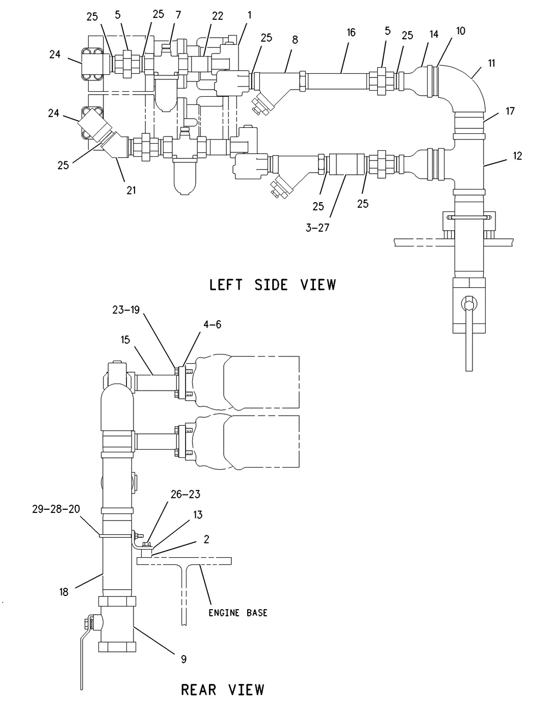 G3616 · ELECTRICAL AND STARTING SYSTEM · 149-3992 CAT parts diagram