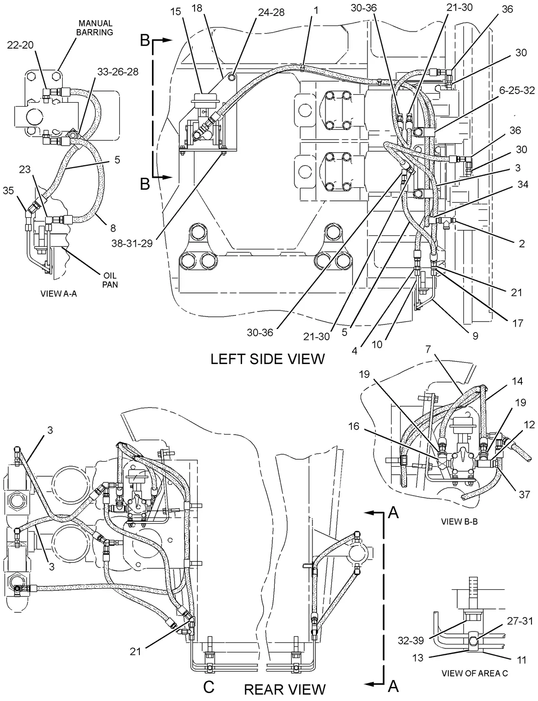 G3616 · ELECTRICAL AND STARTING SYSTEM · 149-3999 CAT parts diagram
