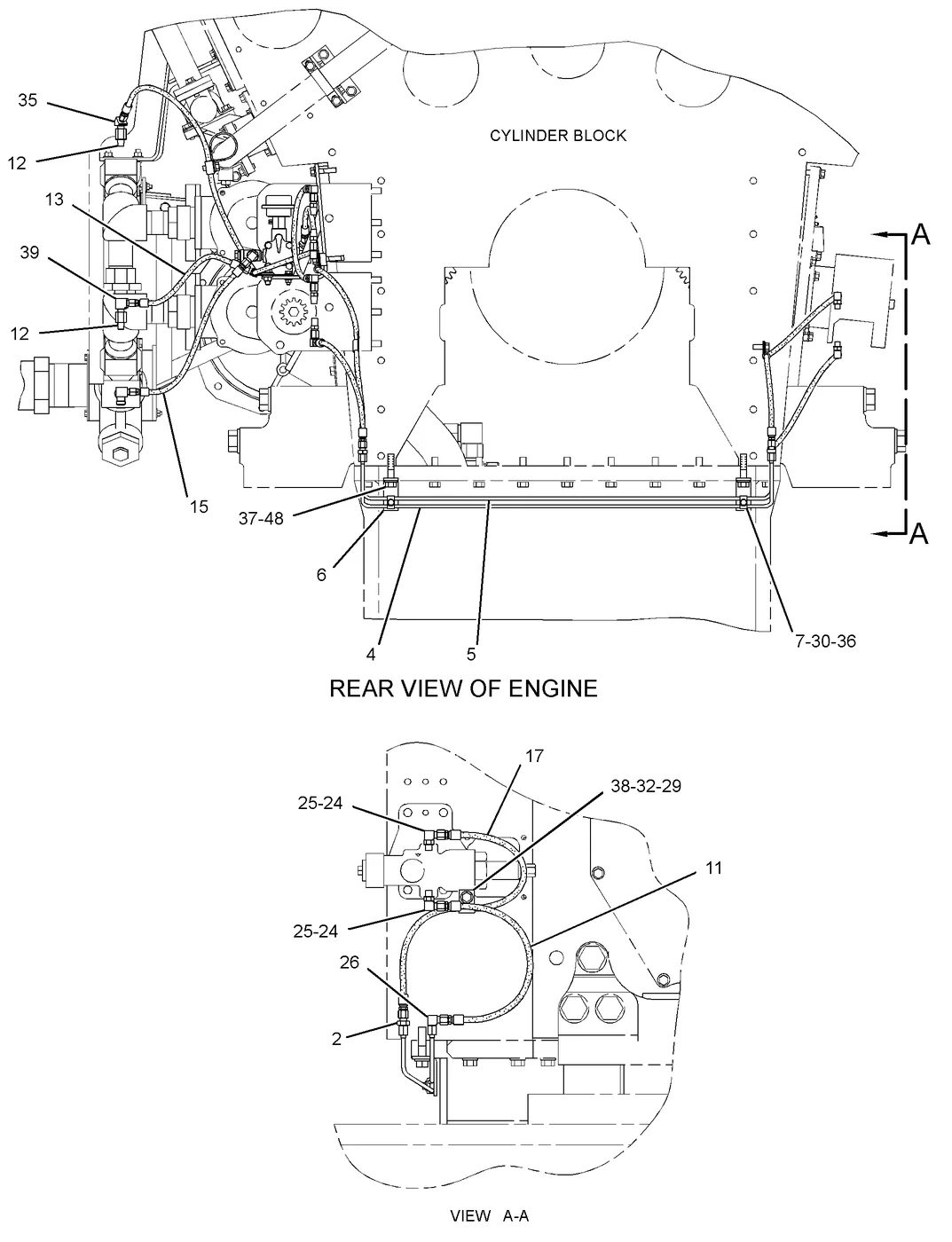 G3616 · ELECTRICAL AND STARTING SYSTEM · 280-0464 CAT parts diagram