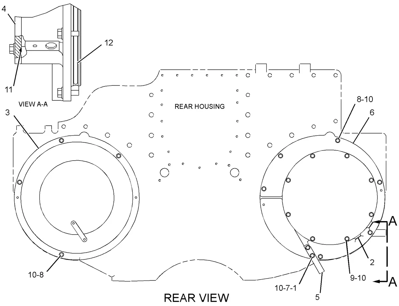G3616 · BASIC ENGINE · 159-4641 CAT parts diagram